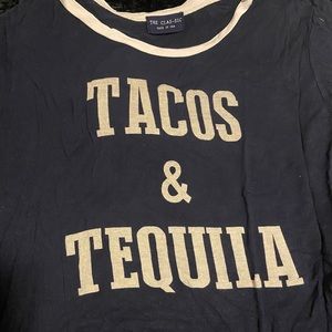 Tacos and tequila shirt